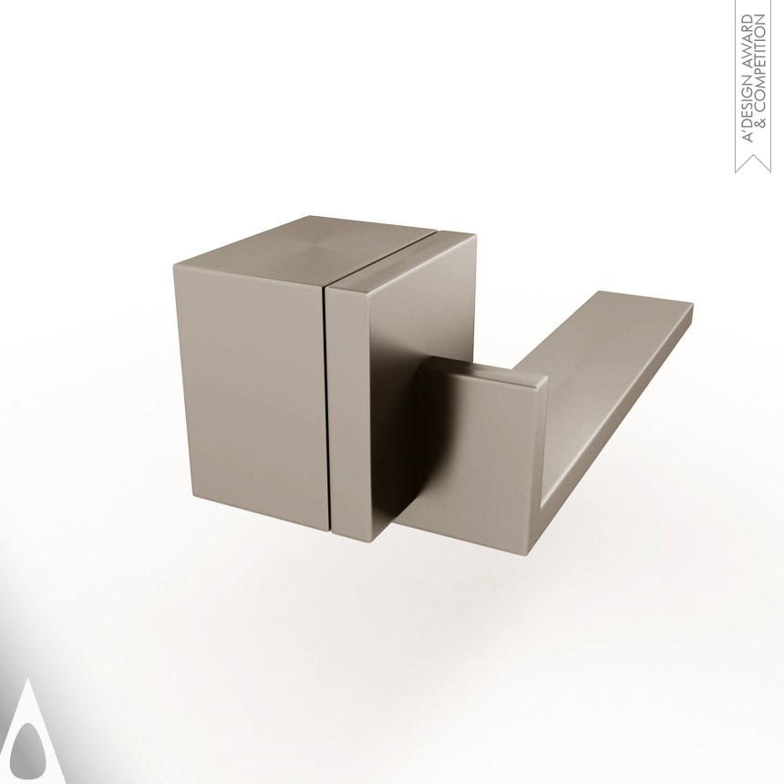 Silver Furniture Accessories, Hardware and Materials Design Award Winner 2016 Square Door Handle 