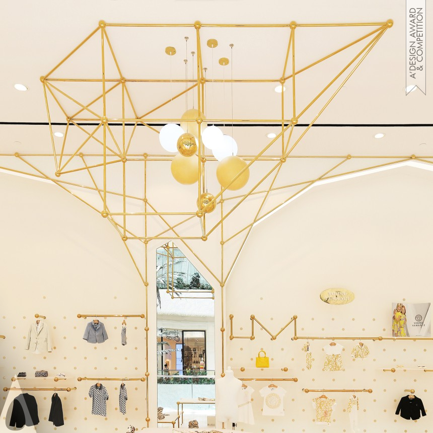 Golden Interior Space and Exhibition Design Award Winner 2016 UM Junior Top Kid’s Wear Store 