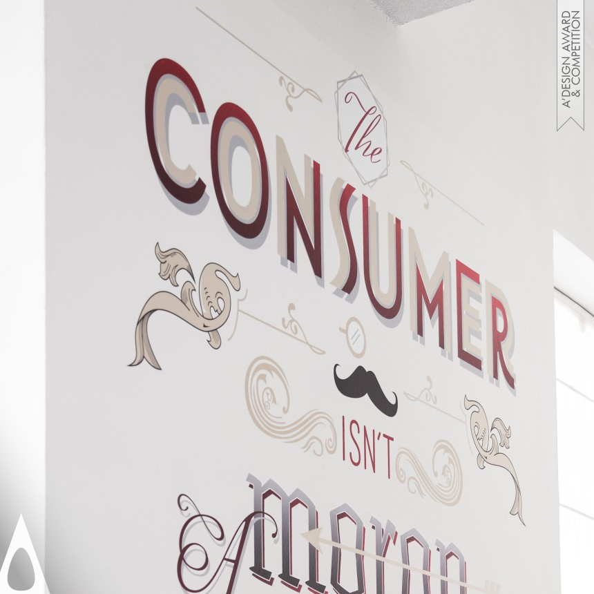 Davide Mancini's David Quotes Typography Wall Decoration