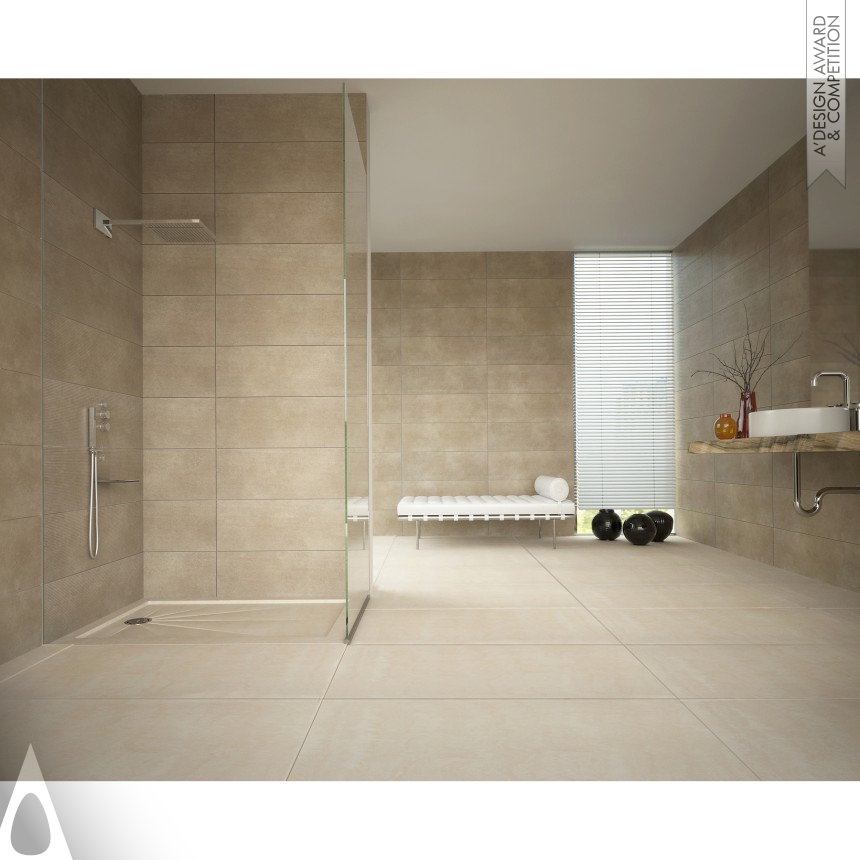 Seranit Group's Aquanit  Porcelain  Shower Tile 