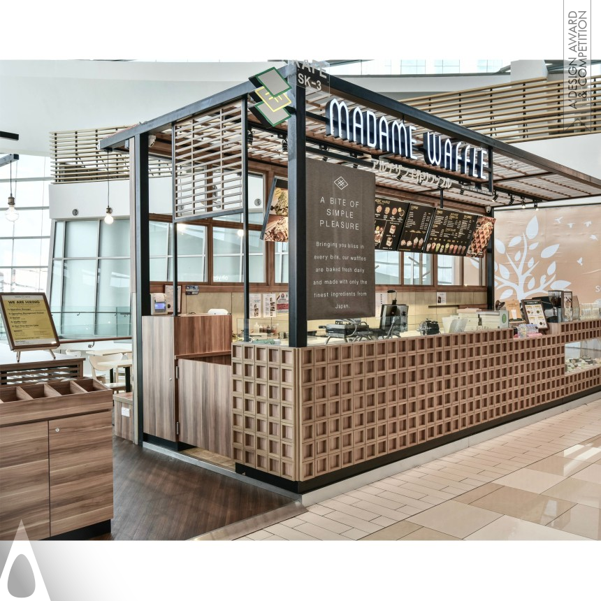 Madame Waffle at IOI City Mall - Silver Interior Space and Exhibition Design Award Winner