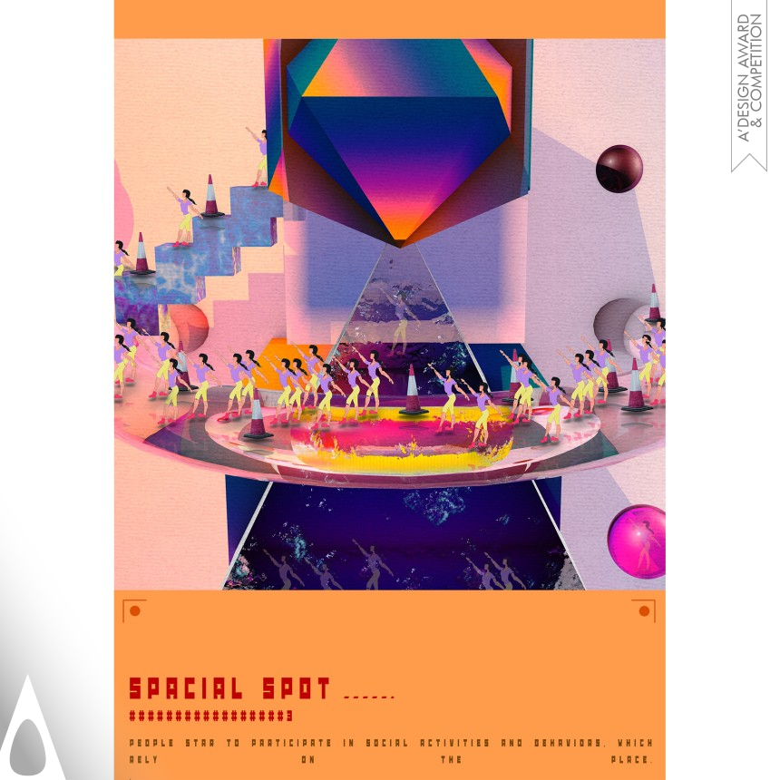 Spacial spot - Iron Graphics, Illustration and Visual Communication Design Award Winner