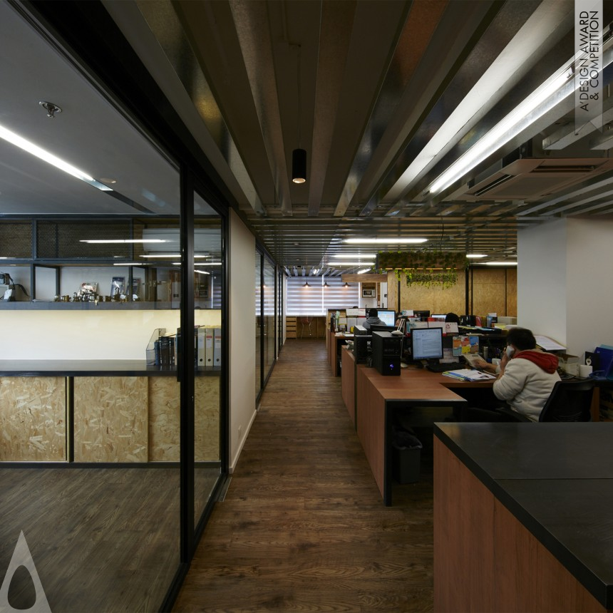 Macoware Head Office - Iron Interior Space and Exhibition Design Award Winner