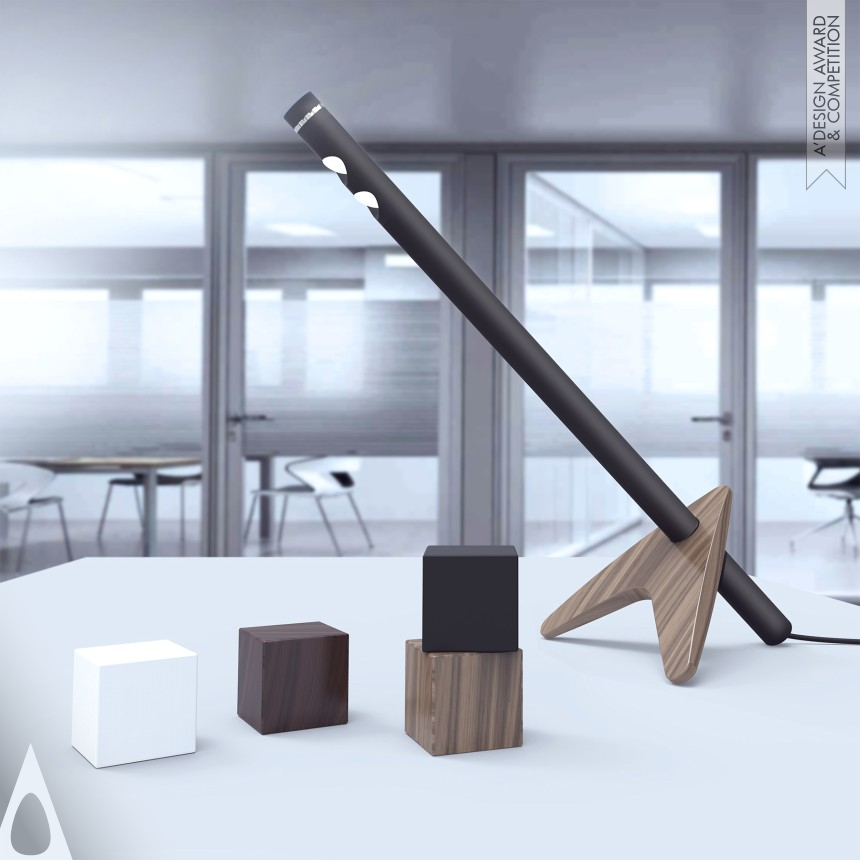 Bronze Lighting Products and Fixtures Design Award Winner 2016 Inlor Desk Lamp 