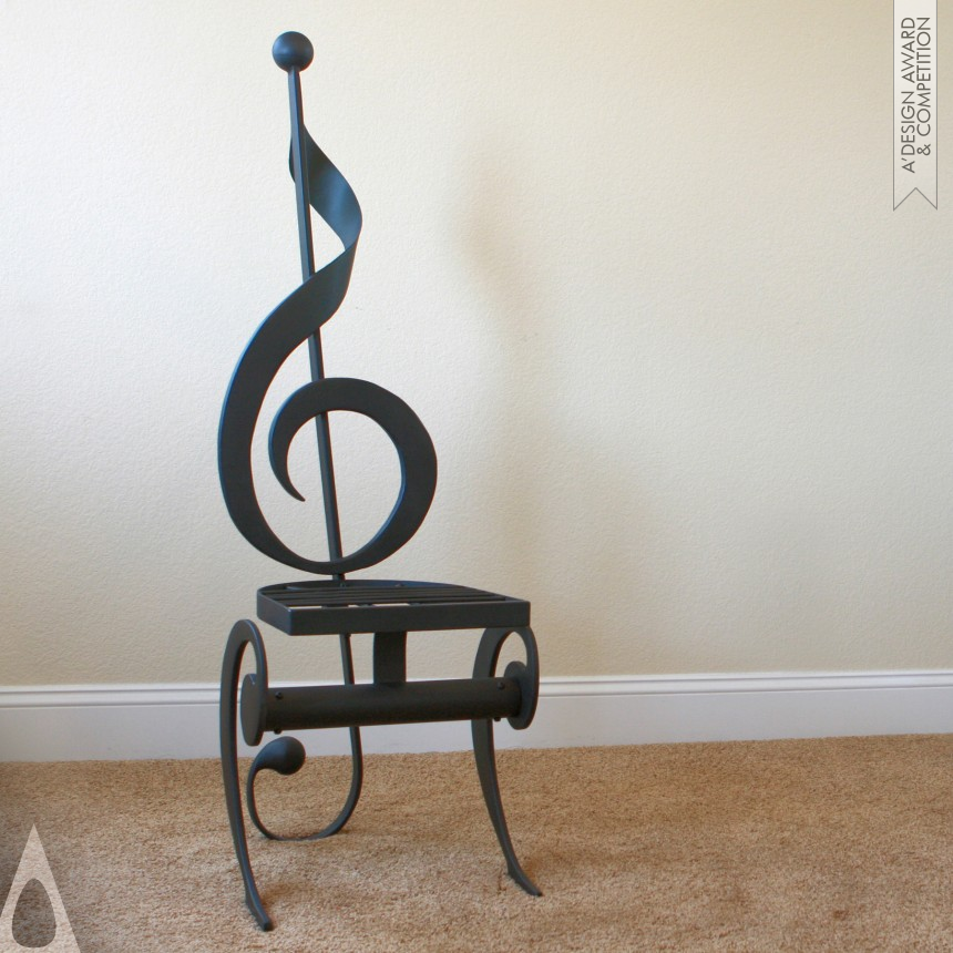 Stanley Clayne Sandström Music Chair Sculpture