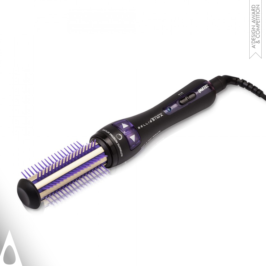 Iron Beauty, Personal Care and Cosmetic Products Design Award Winner 2016 Hot Rotating Silicon Brush Multifunctional Hair Styler 