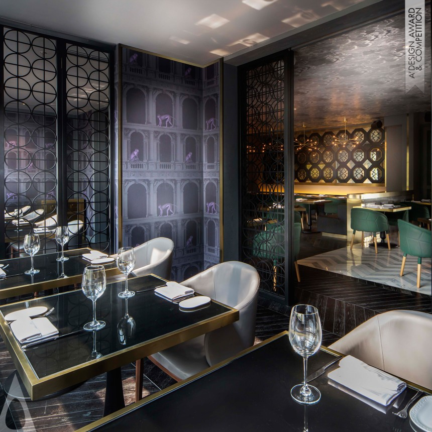 Bronze Interior Space and Exhibition Design Award Winner 2016 Florentina  Fine Dining Restaurant 