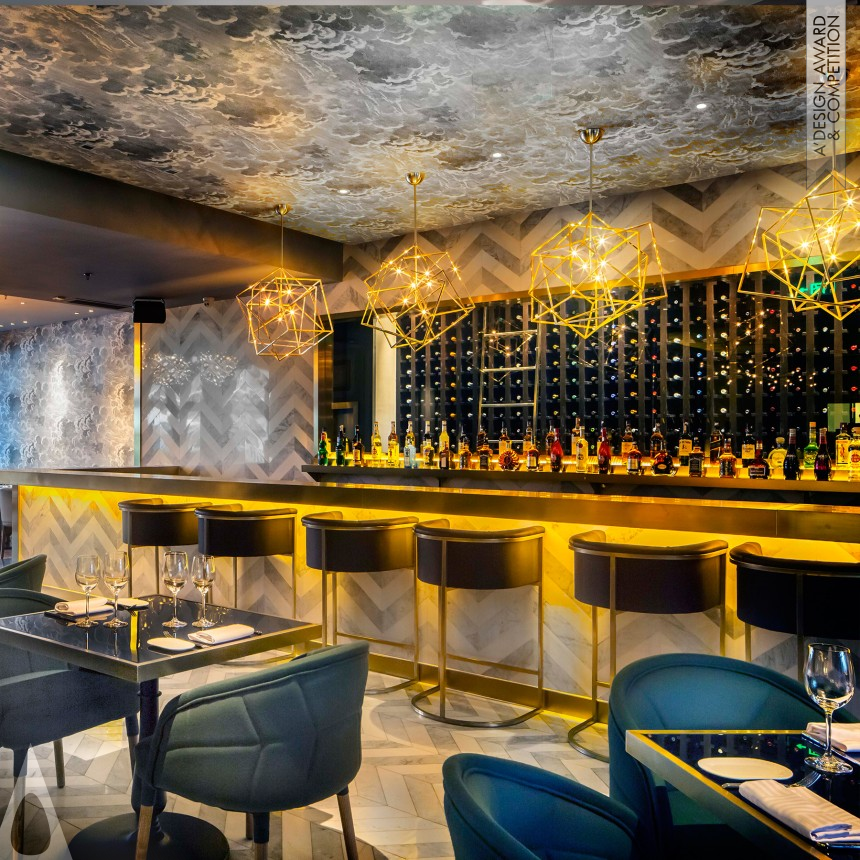 Emma Maxwell Design's Florentina  Fine Dining Restaurant