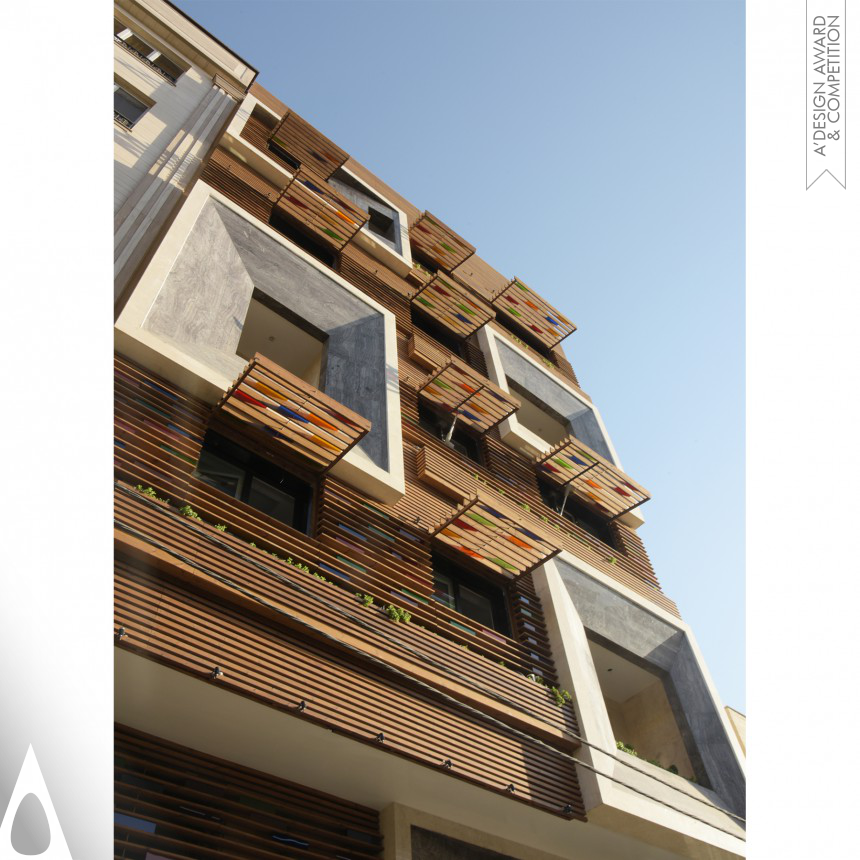 Bronze Architecture, Building and Structure Design Award Winner 2016 Orsi Khaneh  Residential Apartment 