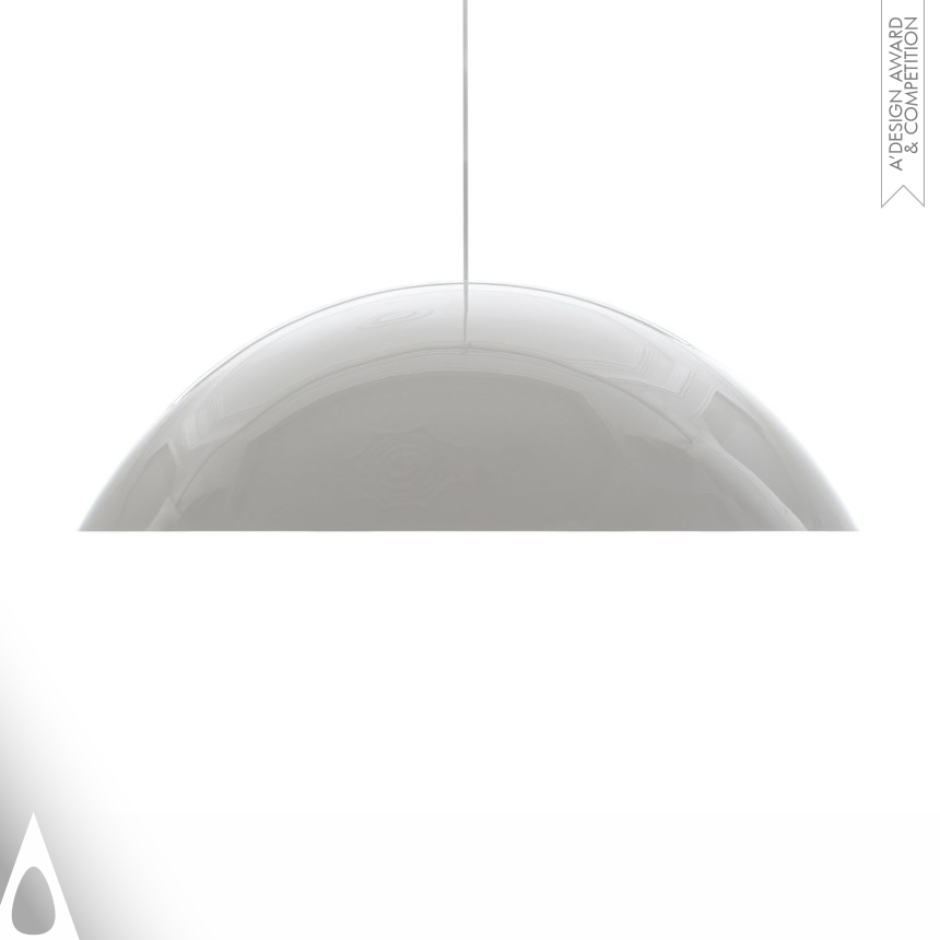 Silver Lighting Products and Fixtures Design Award Winner 2016 Circle  of Light Suspension Lamp 