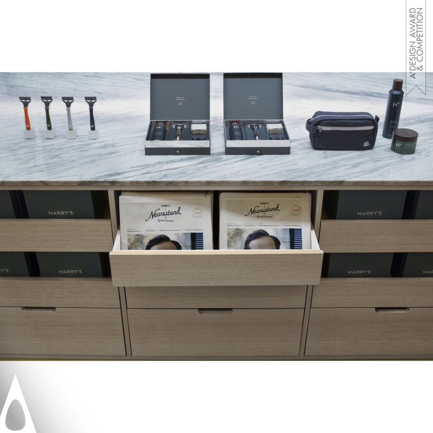 Harry's Newsstand - Silver Interior Space and Exhibition Design Award Winner