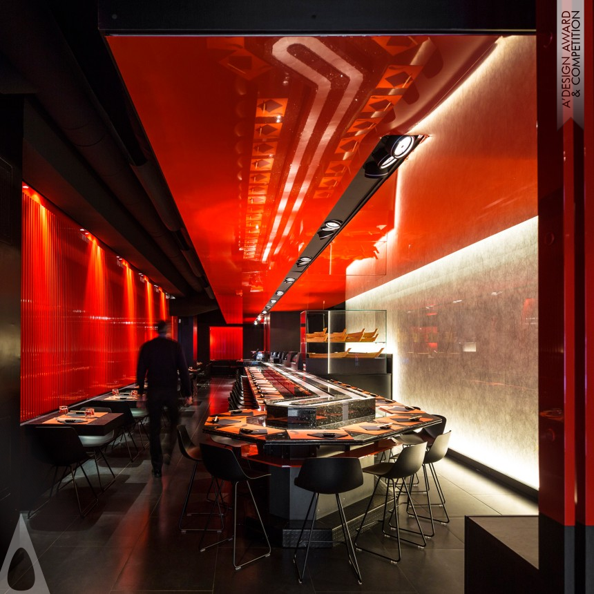 Zen Sushi - Golden Interior Space and Exhibition Design Award Winner