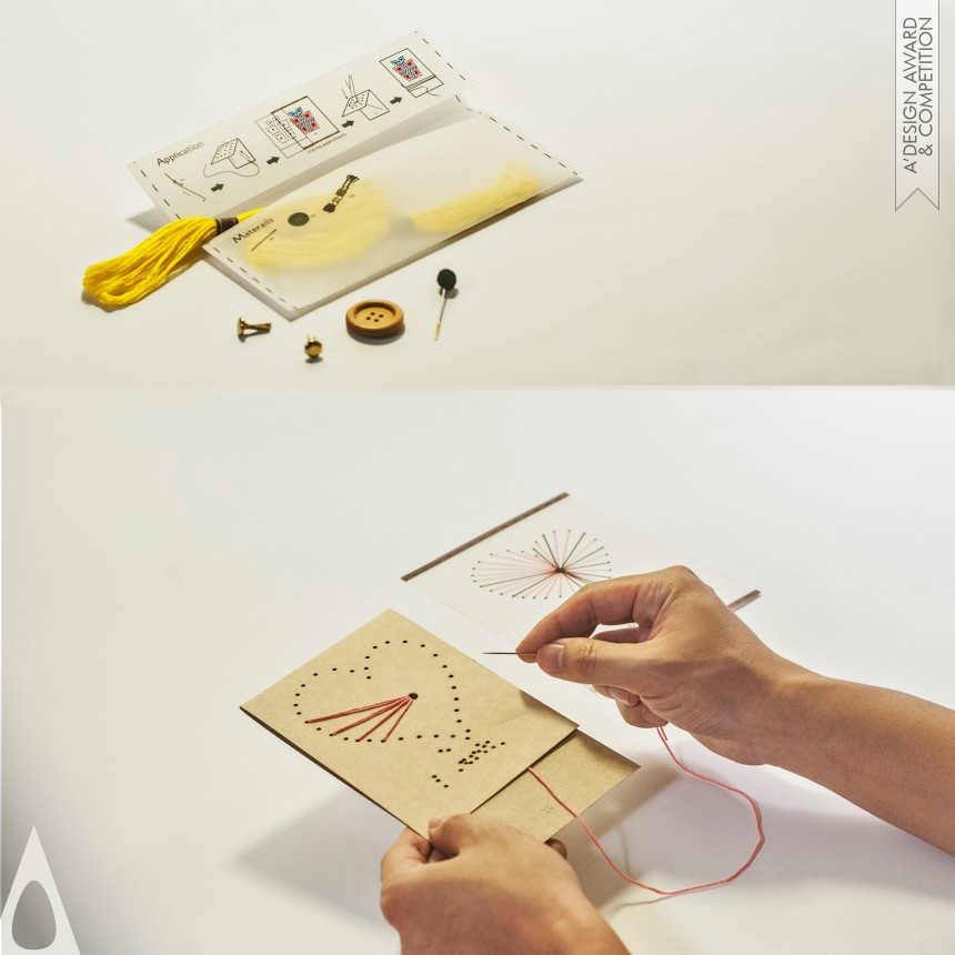 Stitching Gifts DIY designed by Chang Hung Yu