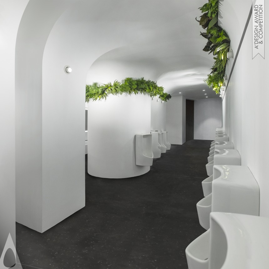 Silver Sustainable Products, Projects and Green Design Award Winner 2016 TaiKoo Hui Sustainable Washroom Washroom 