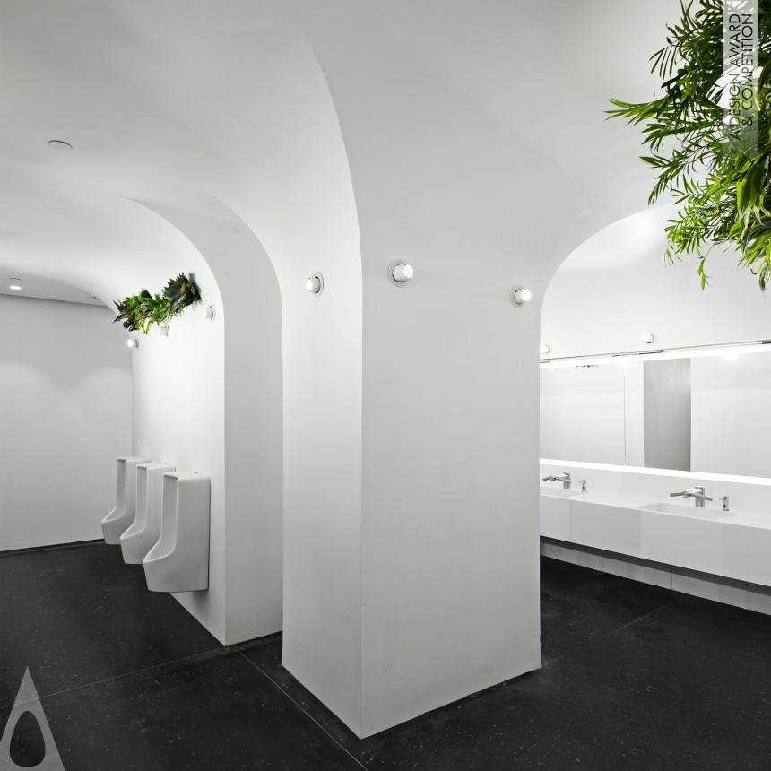 Ida&Billy Architects's TaiKoo Hui Sustainable Washroom Washroom