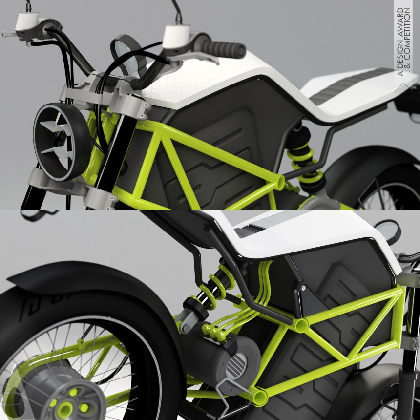 Stefan Tóth's Concept #3 Electric Motorcycle