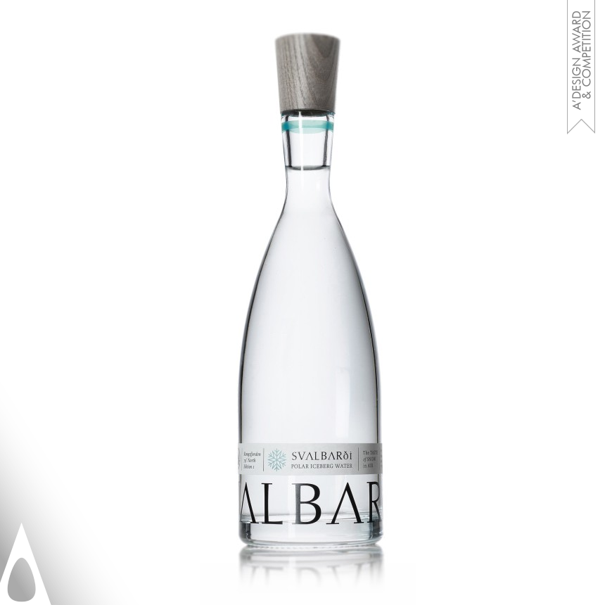 Platinum Packaging Design Award Winner 2016 Svalbardi  Polar Iceberg Water  