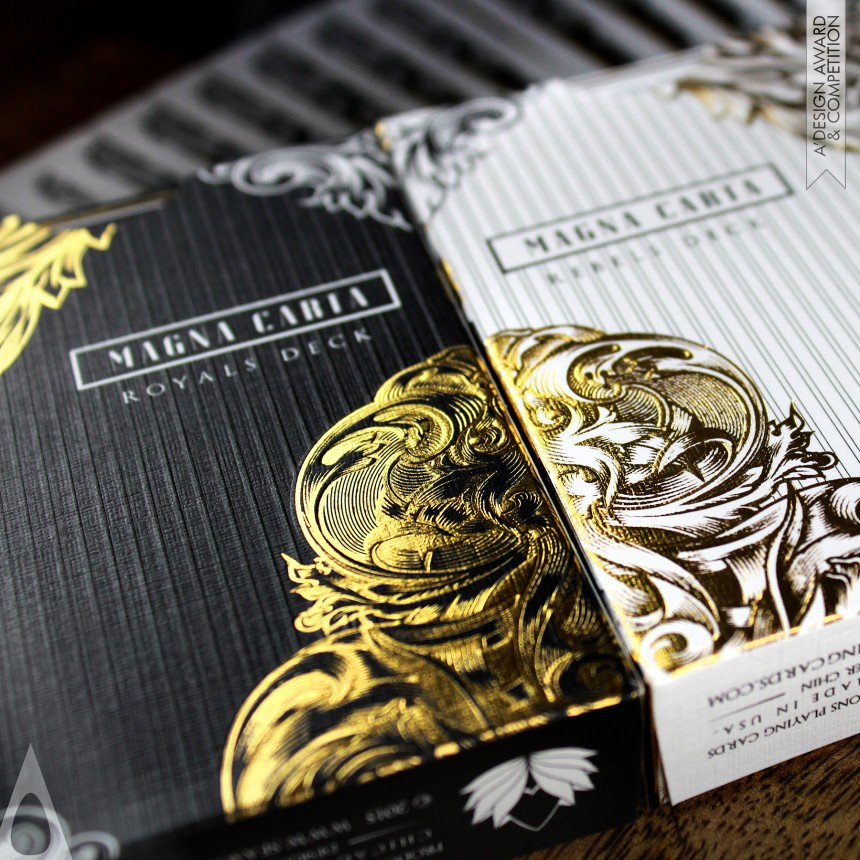 Magna Carta Anniversary Playing Card Set designed by Alexander Chin