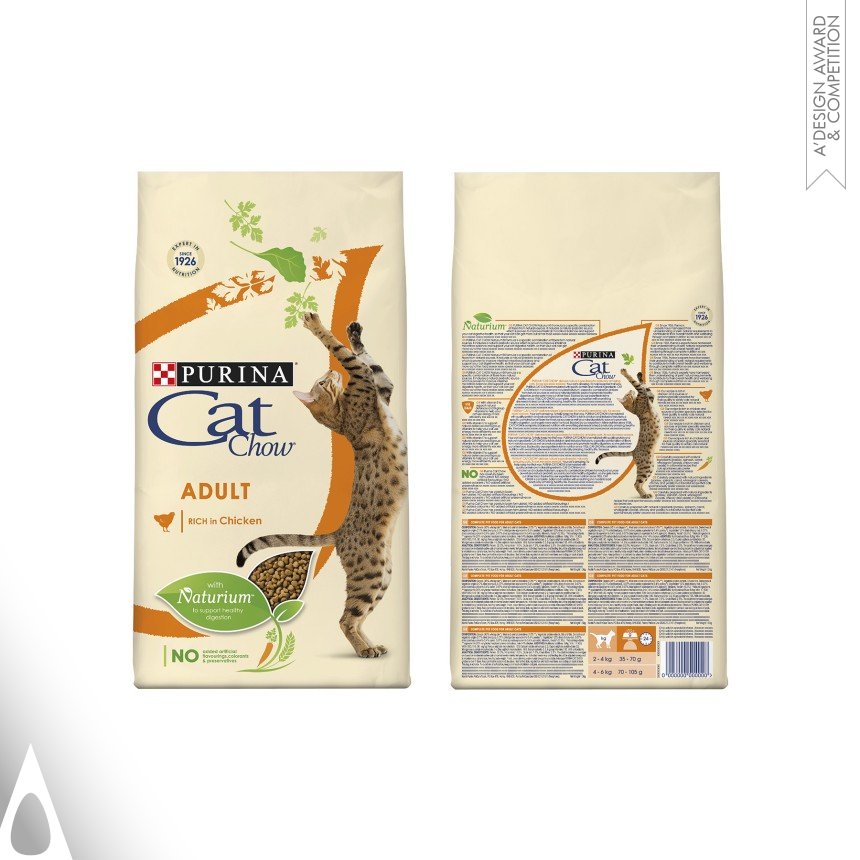 Purina Cat Chow® Re-design - Bronze Packaging Design Award Winner