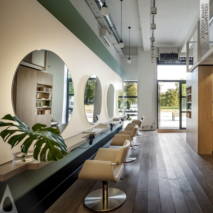 Bronze Interior Space and Exhibition Design Award Winner 2016 Hair Salon Reinvented Hair Salon 