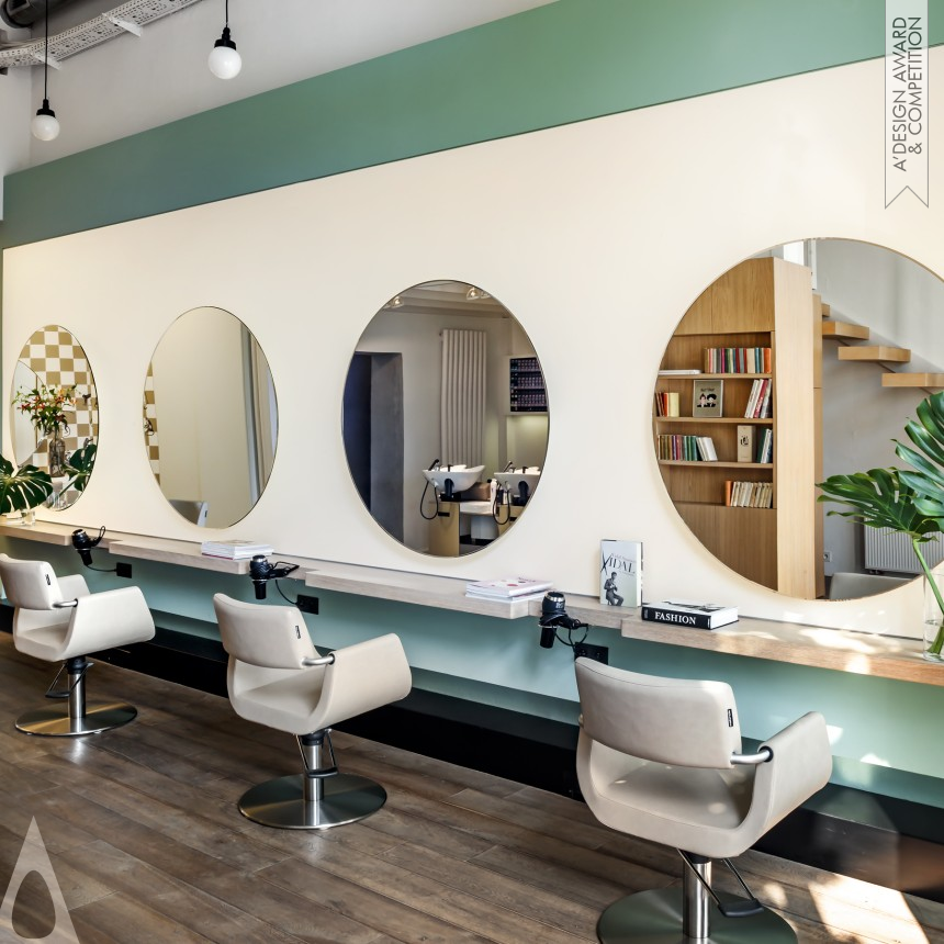 Hair Salon Reinvented designed by Mood Works - Dorota Kuc & Karina Snuszka