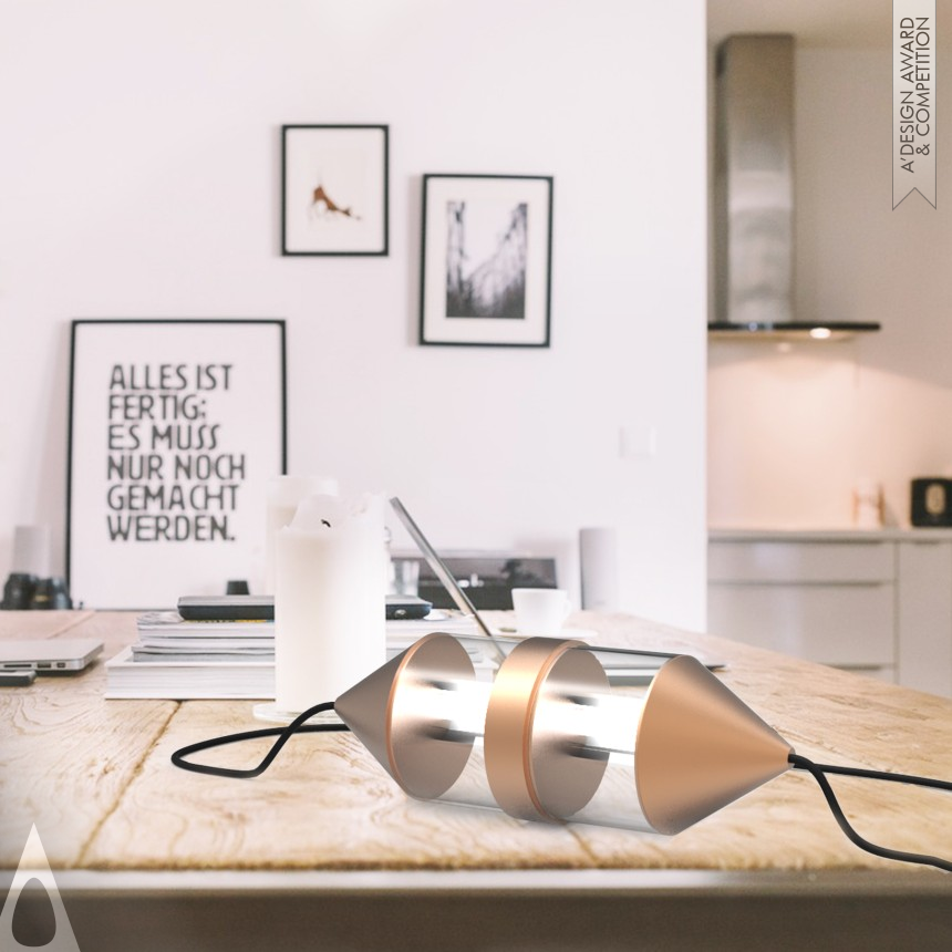 Iron Lighting Products and Fixtures Design Award Winner 2016 To be plugged  Lamp 