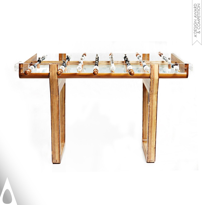 Silver Furniture Design Award Winner 2016 Pulse Foosball table 