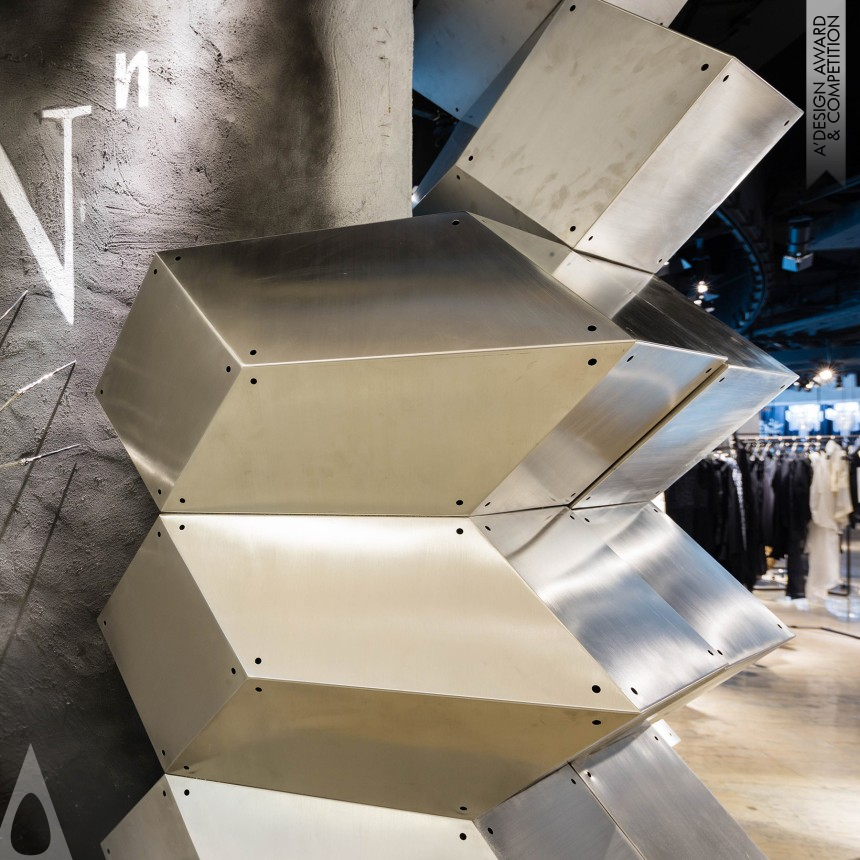 Dice - Bronze Interior Space and Exhibition Design Award Winner