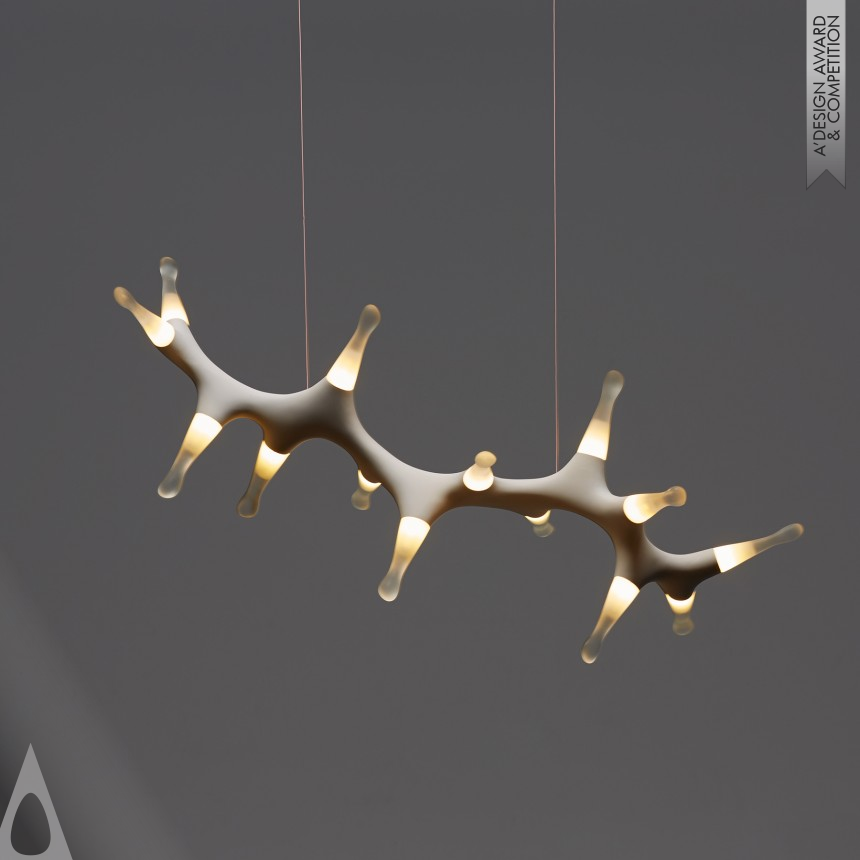 Marc Pascal's Leefy See Dragon Pendant Light