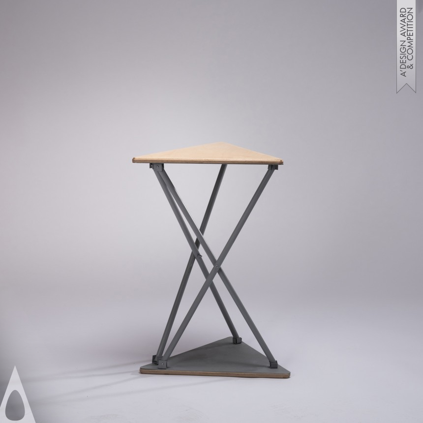 Emre Kayganacı's XX Stool  Multifunctional 