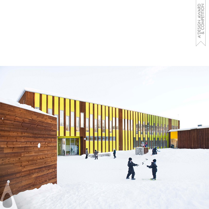 Silver Architecture, Building and Structure Design Award Winner 2017 Boensmoen  Primary School 