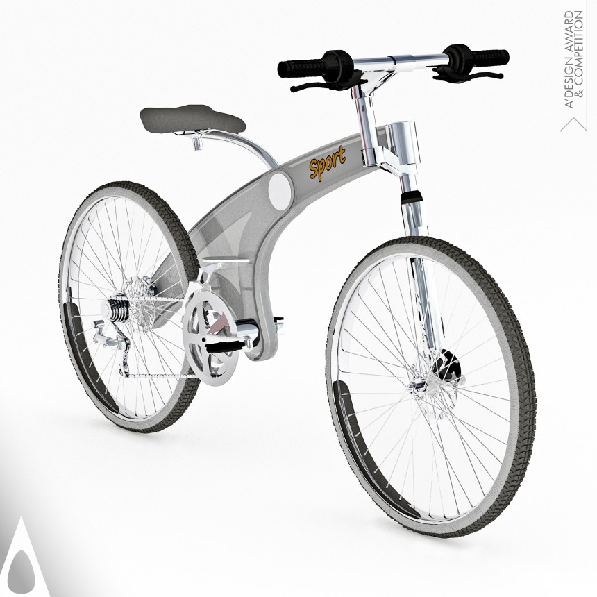 Bronze Vehicle, Mobility and Transportation Design Award Winner 2017 Synchro Folding bike 