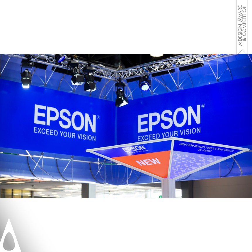 EPSON Europe at Drupa 2016 designed by d=3