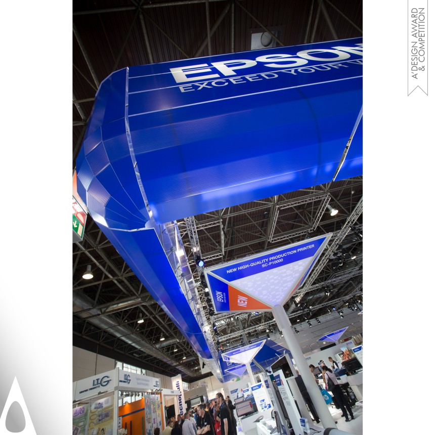 d=3's EPSON Europe at Drupa 2016 Exhibition stand