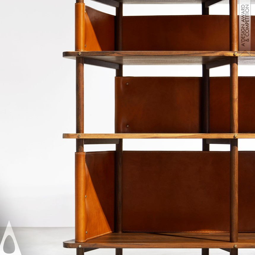 Weave Curio Shelf designed by Jo Zhu - Suyab Design