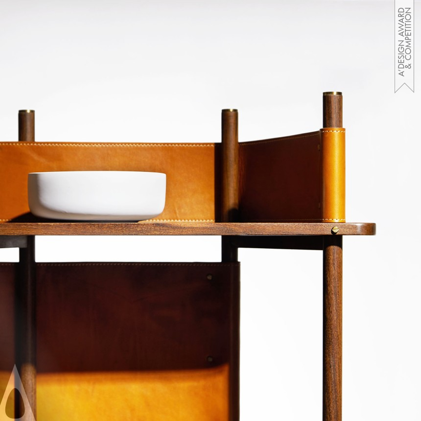 Weave Curio Shelf - Golden Furniture Design Award Winner