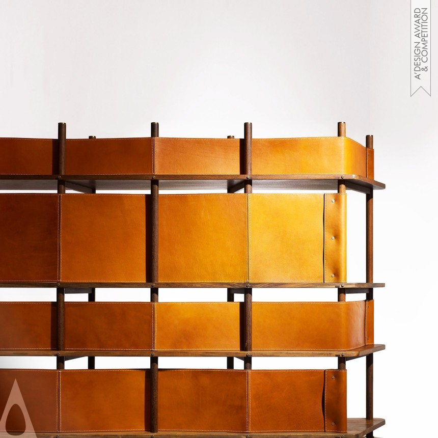 Jo Zhu - Suyab Design's Weave Curio Shelf Curio Shelf