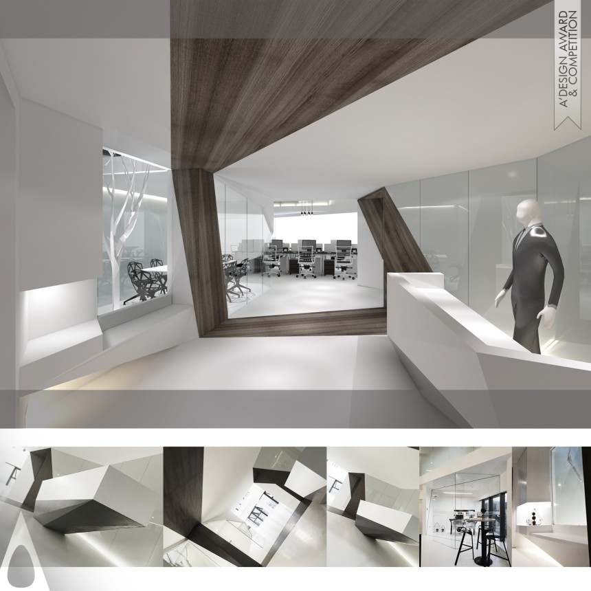 Bronze Interior Space and Exhibition Design Award Winner 2017 Ouya office  Office  