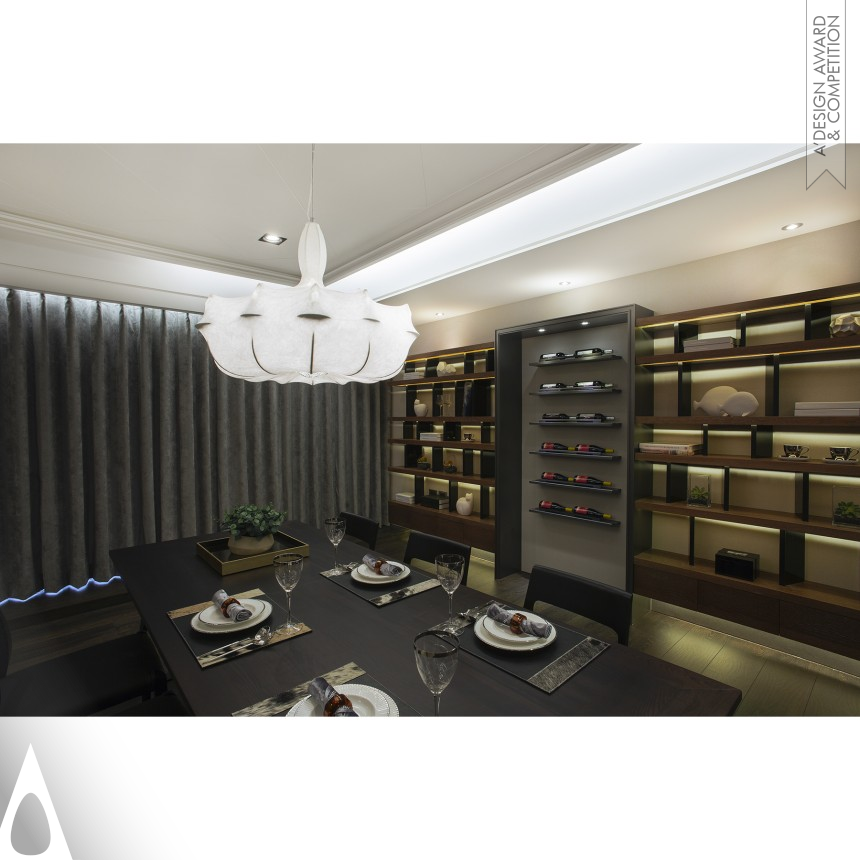 PoCheng Chu, YaYi Tsai and YingYu Chen's The Artistic Residence Interior Design