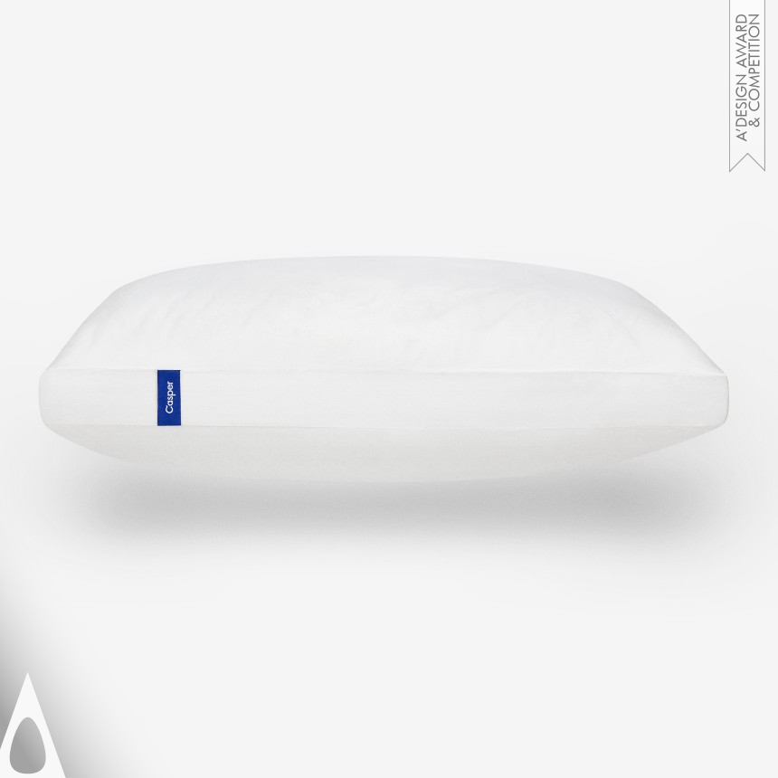 Silver Furniture Accessories, Hardware and Materials Design Award Winner 2017 Casper Pillow Universally-comfortable Pillow  