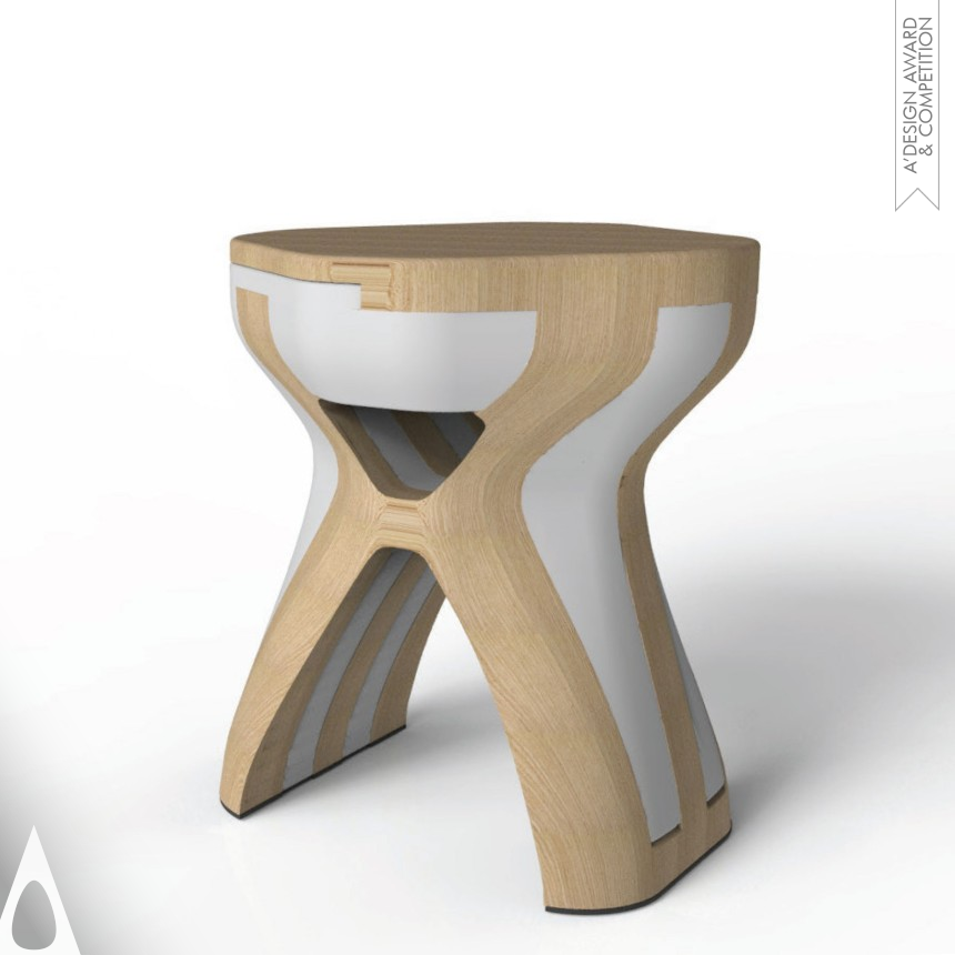 Bronze Furniture Design Award Winner 2017  Hé Multipurpose Stool  