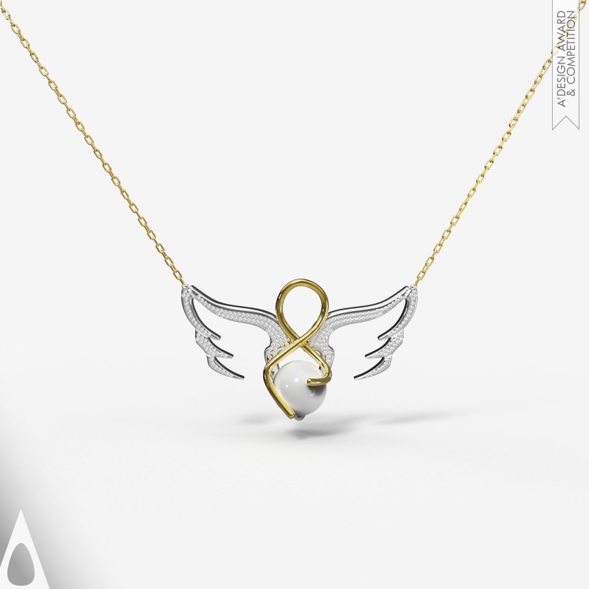 AliReza Asadi's Angel Named Mother Necklace