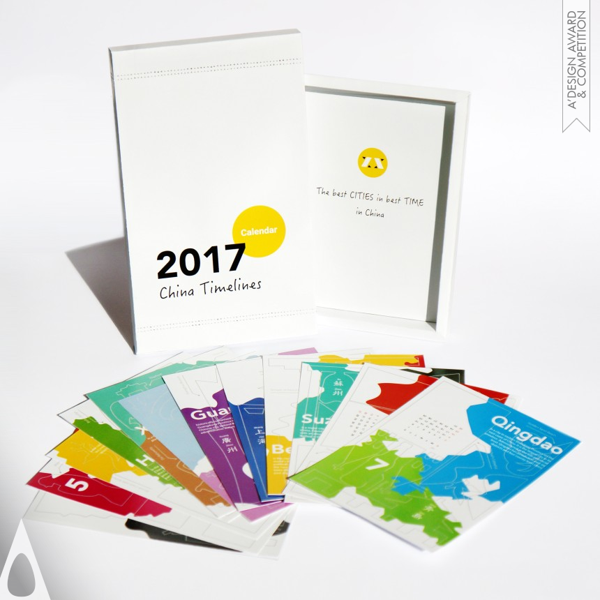 Iron Graphics, Illustration and Visual Communication Design Award Winner 2017 2017 China Timelines Calendar 