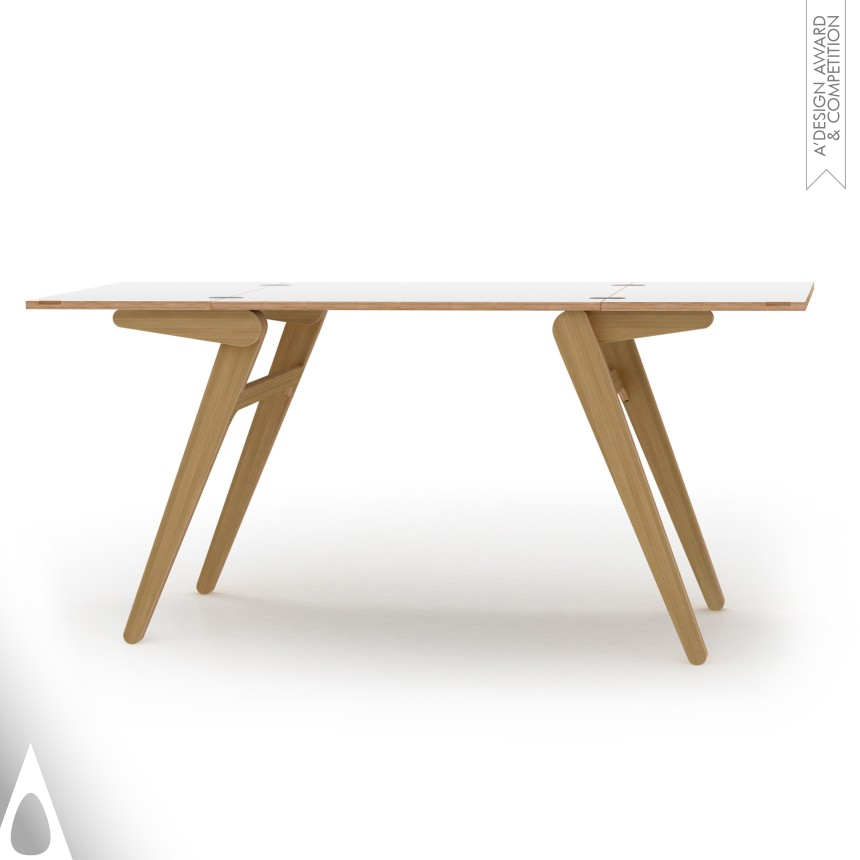 Transforming Table Kena - Silver Furniture Design Award Winner