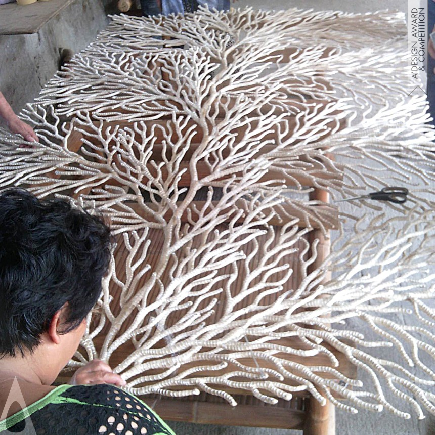  Coral Wall Panel designed by Maricris Floirendo Brias