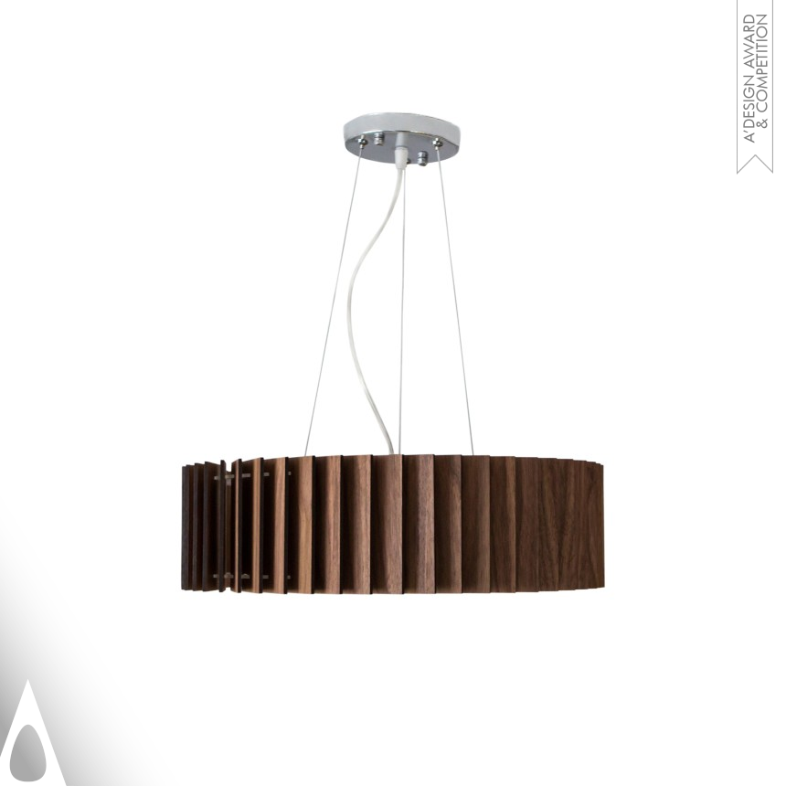 Bronze Lighting Products and Fixtures Design Award Winner 2017 ROTOR Lamp 