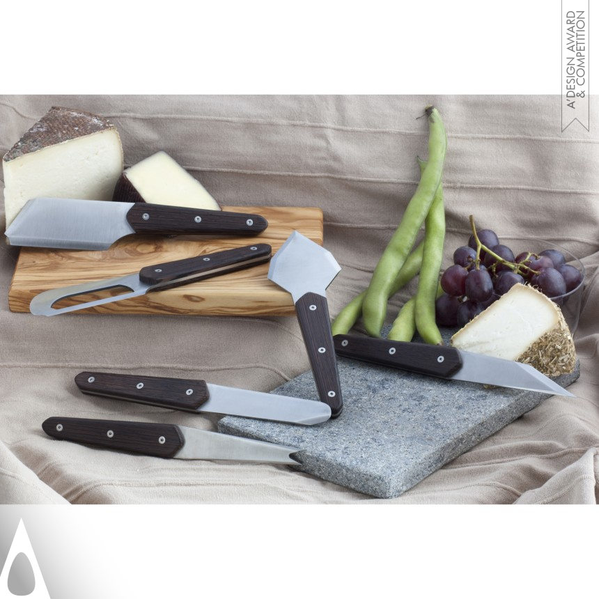 Assaggio Cutlery Set designed by Federica Di Pietro