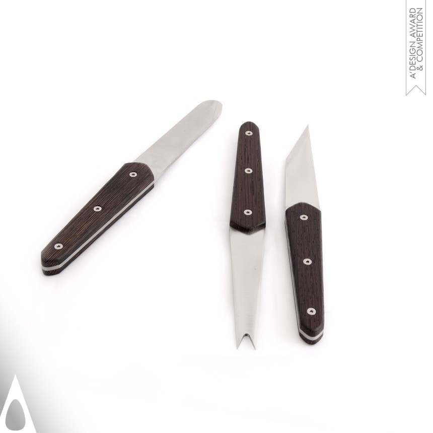 Federica Di Pietro's Assaggio Cutlery Set Cutlery Set For Cheese Tasting