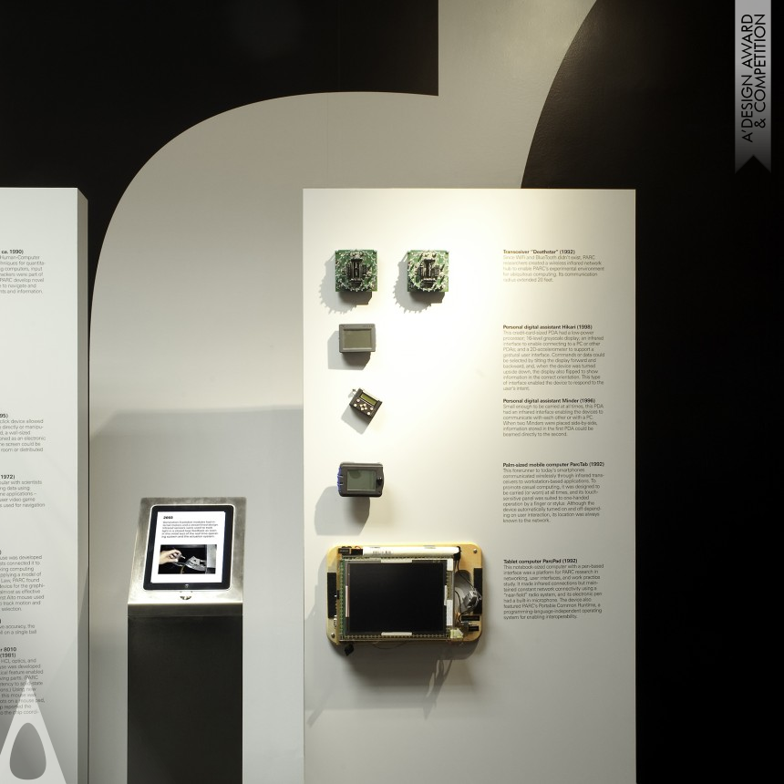 Xerox PARC Exhibit - Bronze Interior Space and Exhibition Design Award Winner