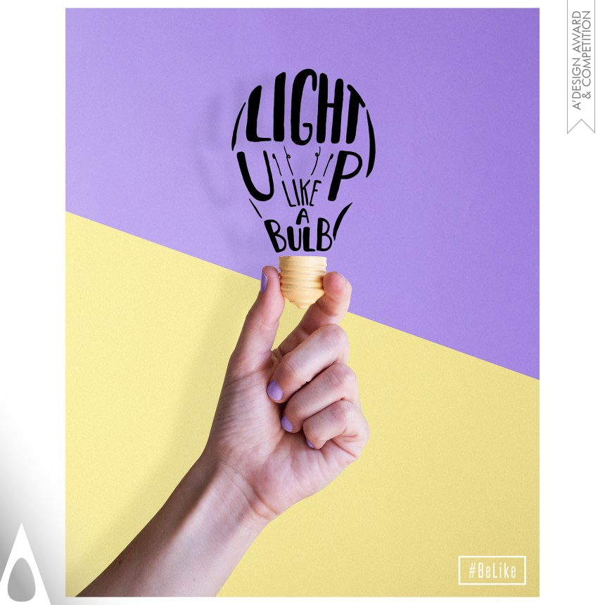 Be Like - Golden Graphics, Illustration and Visual Communication Design Award Winner